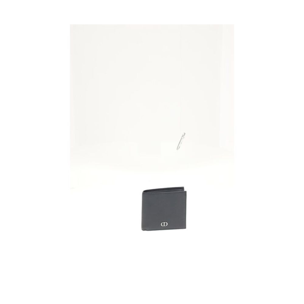 Dior Homme Men Cd Icon Wallet With Coin